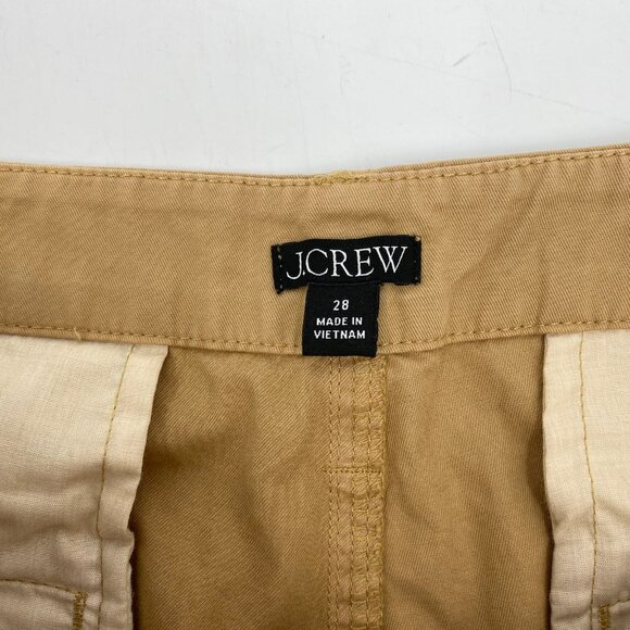 J. Crew Tan Wide-Leg Classic Pants | Size 28 - Picture 5 of 8
